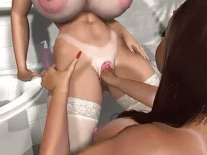 Handjob di kamp umum ...